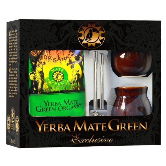 Yerba mate zestaw dla dwojga Organic Mate Green cena €23,43