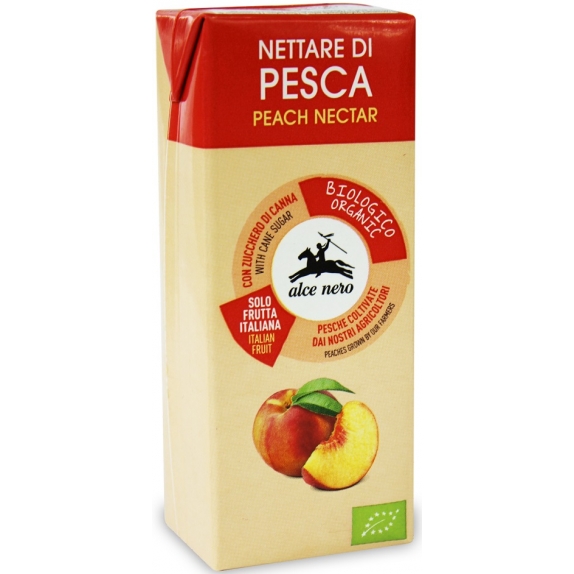 Nektar brzoskwiniowy 200 ml BIO Alce Nero cena 3,95zł