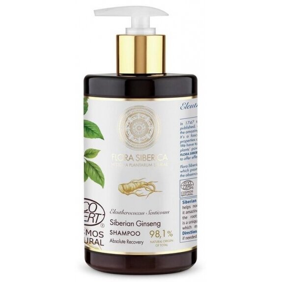 Flora Siberica szampon do włosów odbudowujący 480 ml cena 28,85zł