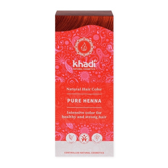 Khadi henna naturalna czerwona (ruda) 100 g cena 59,05zł