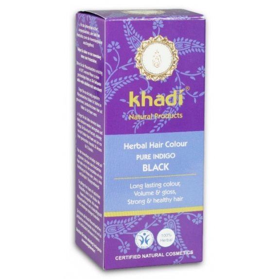 Khadi farba do włosów ziołowa indygo 100 g cena 59,05zł