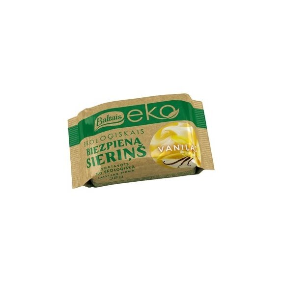 Batonik twarogowy o smaku waniliowym w polewie kakaowej BIO 38 g Baltais Eko cena 2,61zł