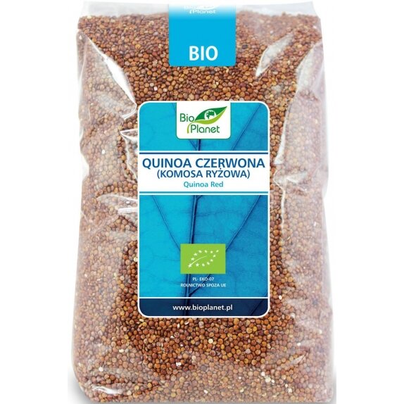 Quinoa czerwona (komosa ryżowa) 1 kg g BIO Bio Planet  cena 6,91$