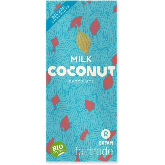 Czekolada mleczna z płatkami kokosowymi 100g Oxfam cena 14,79zł