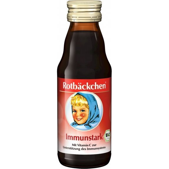 Rumiane policzki sok wieloowocowy na odporność 125 ml Rotbackchen cena 1,39$