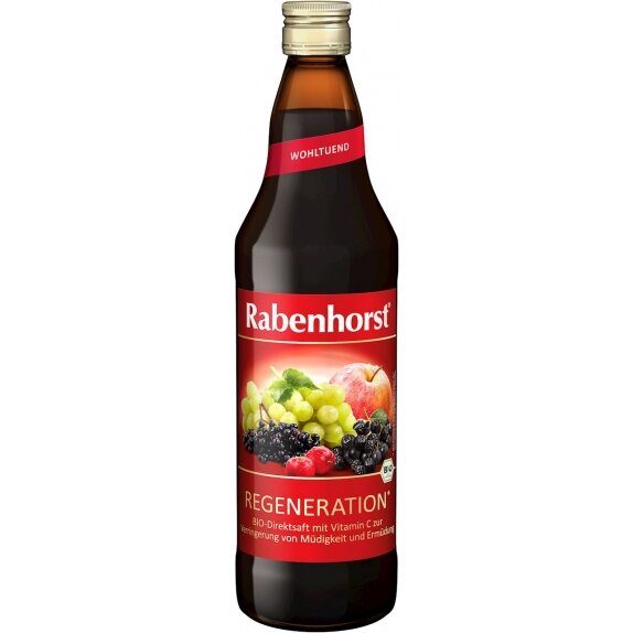 Rabenhorst sok wieloowocowy regenerujący 750 ml BIO cena 4,56$