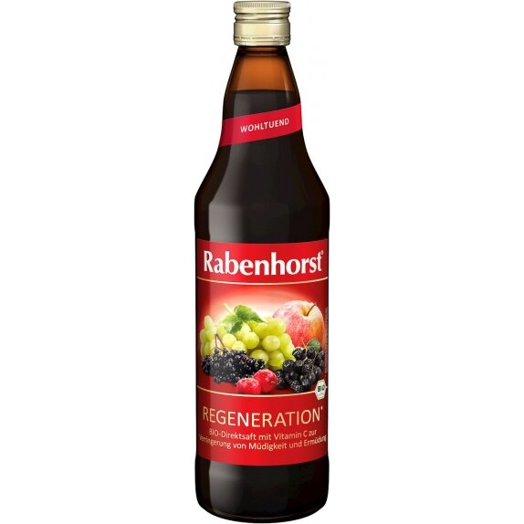 Rabenhorst sok wieloowocowy regenerujący 750 ml BIO cena 17,19zł