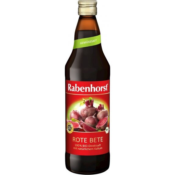 Rabenhorst sok z buraków czerwonych 100 % 750 ml BIO cena €2,98