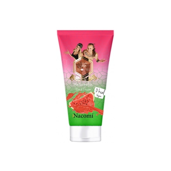 Nacomi Fit Lovers Krem do rąk Arbuz 30 ml + próbka w kształcie serca GRATIS cena 10,19zł