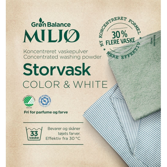 Gron Balance proszek do prania ubrań białych i kolorowych 1,8 kg  cena 42,05zł