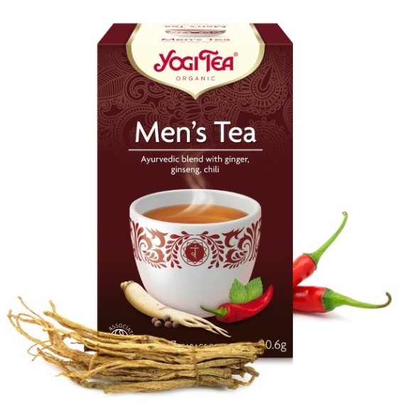 Herbata dla mężczyzny 17 saszetek x 1,8g BIO Yogi Tea LUTOWA PROMOCJA! cena 10,99zł