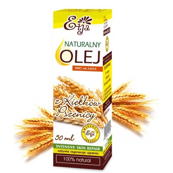 Olejek naturalny z kiełków pszenicy 50 ml Etja cena 4,78$