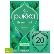 Pukka three mint 20 saszetek BIO