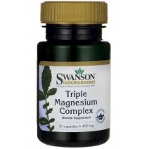 Swanson Triple Magnesium Complex 30 kapsułek