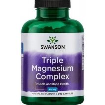 Swanson Triple Magnesium Complex 300 kapsułek