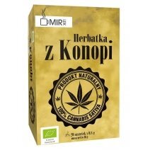 Herbatka z konopi 20 saszetek BIO Mir-Lek  cena 20,19zł