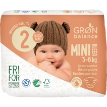 Gron Balance Pieluchy mini 3-6 kg 28 sztuk cena 33,45zł