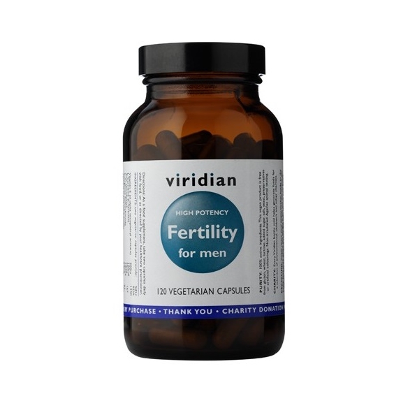 Viridian Fertility for men Płodność dla mężczyzn 120 kapsułek cena 153,00zł