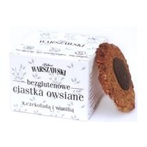 Baton Warszawski Ciastka owsiane bezglutenowe z czekoladą 150 g - Łakoć Warszawski