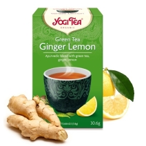 Herbata zielona imbirowo cytrynowa 17 saszetek BIO Yogi Tea
