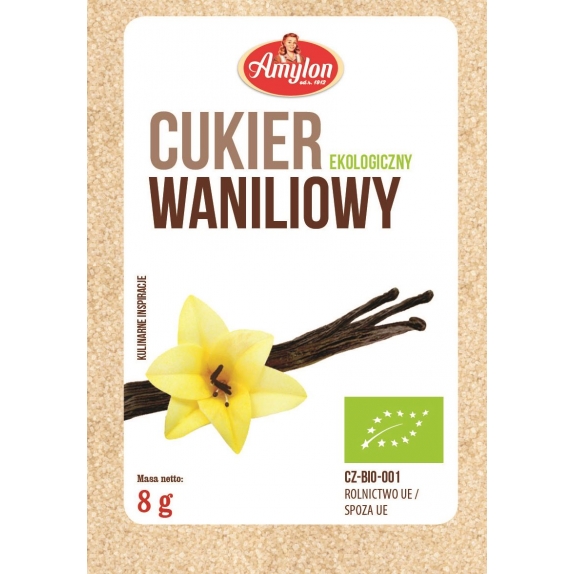 Cukier waniliowy 8 g BIO Amylon cena 1,79zł