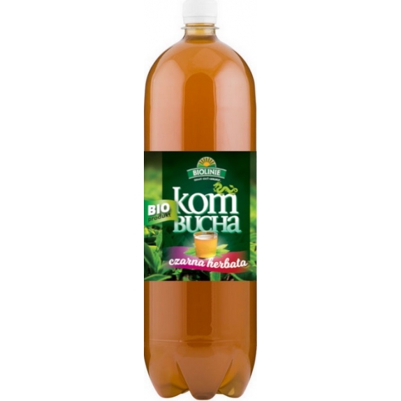 Kombucha herbata czarna 2 L BIO Bioline cena 27,49zł