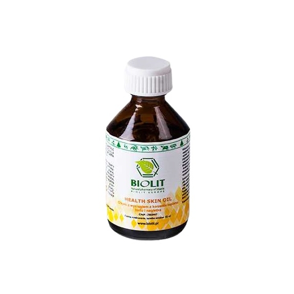 Biolit Olej łopianowy z wyciągiem z torfu i nagietkiem 50 ml cena 48,00zł