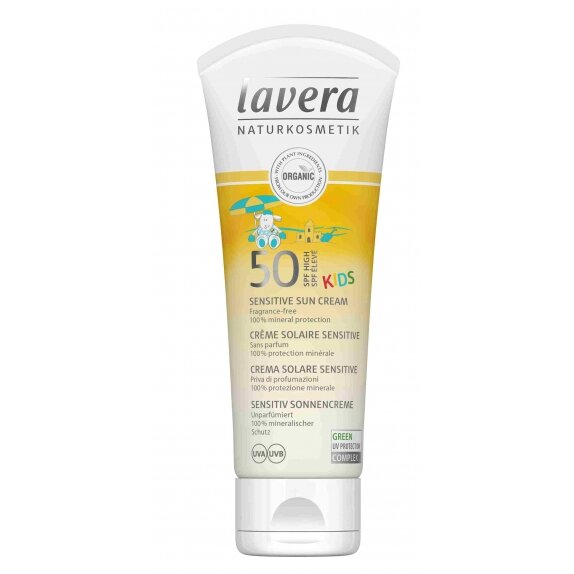 Lavera Krem do opalania dla dzieci SPF 50 z olejem karanja cena 50,99zł