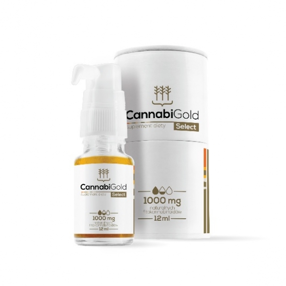 CannabiGold Select 1000 mg 12ml HemPoland cena €45,27