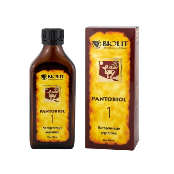 Biolit Pantobiol -1 sproszkowane poroże jelenia 200 ml cena 34,56$