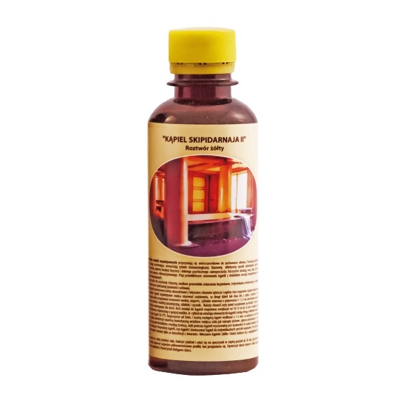 Biolit Kąpiel Skipidarnaja II żółty roztwór 200ml cena 74,00zł