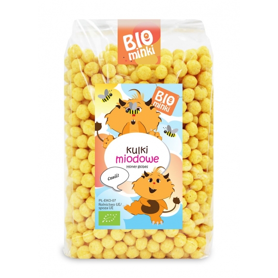 Kulki miodowe 300 g BIO Biominki cena 11,95zł