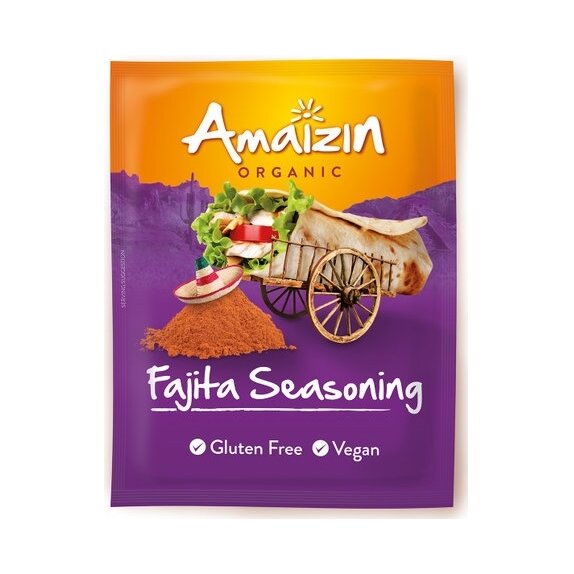 Przyprawa meksykańska Fajita w proszku BIO 27 g Amaizin cena 5,40zł