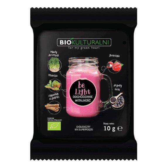 Mieszanka superfoods be light 10 g Biokulturalni cena 5,79zł