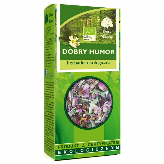 Herbatka dobry humor 100 g BIO Dary Natury cena €3,15