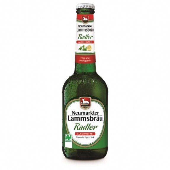 Piwo bezalkoholowe Radler 330 ml BIO Neumarkter cena €1,87