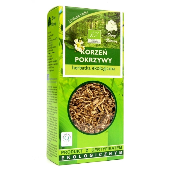Herbatka korzeń pokrzywy 50 g BIO Dary Natury cena 7,29zł