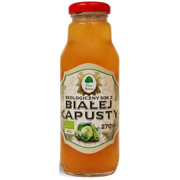 Sok z białej kapusty 270 ml BIO Dary Natury cena 7,65zł