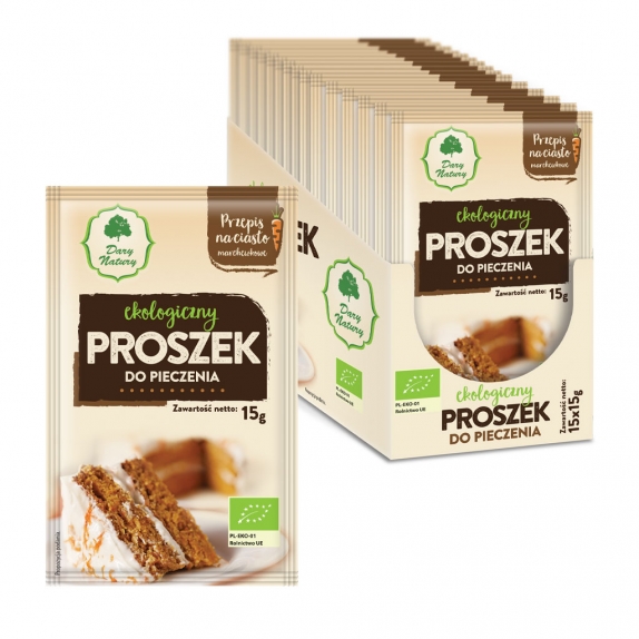 Proszek do pieczenia 15 g BIO Dary Natury cena 2,05zł