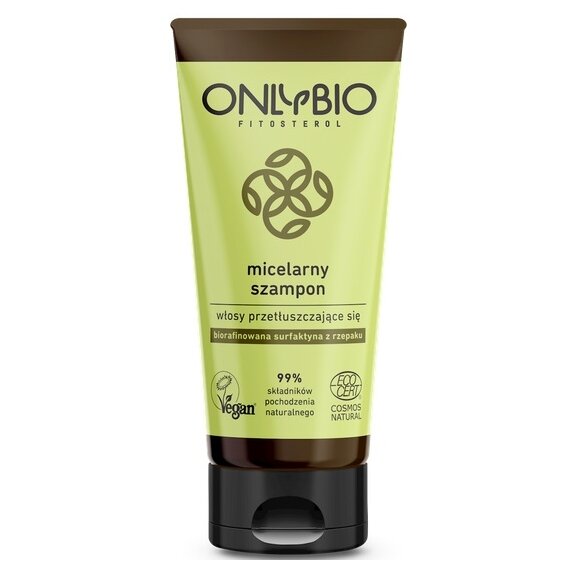 Onlybio Szampon micelarny do włosów przetłuszczających się tubka 200 ml ECO cena 16,05zł