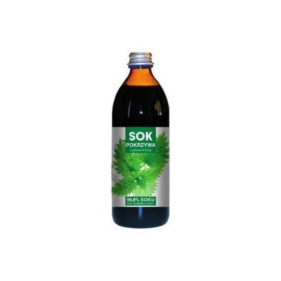 Sok z pokrzywy bez cukru 500 ml NaturAvena cena 7,68$