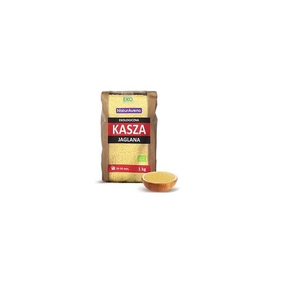 Kasza jaglana BIO 1 kg NaturAvena cena 12,60zł