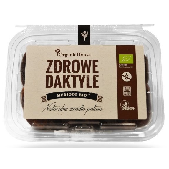Świeże daktyle Medjool BIO 500 g Organichouse cena 43,89zł