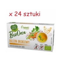 Bulion drobiowy 66 g x 24 sztuki BIO BioOaza 