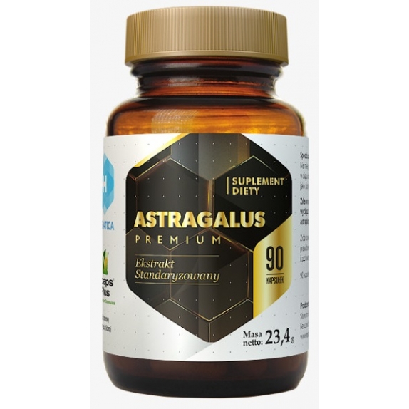 Hepatica Astragalus Premium 90 kapsułek cena 32,90zł