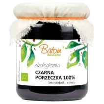 Czarna porzeczka 100 % bez cukru 260g BIO Batom