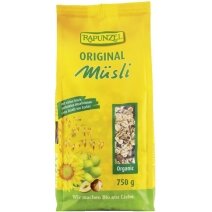 Musli z rodzynkami i orzechami laskowymi BIO 750 g Rapunzel