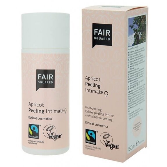 Fair Squared Peeling stref intymnych dla kobiet w kremie z morelą 150 ml cena 55,90zł