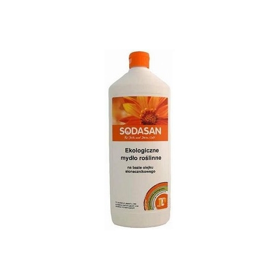 Mydło roślinne w płynie 1 l Sodasan cena 36,05zł