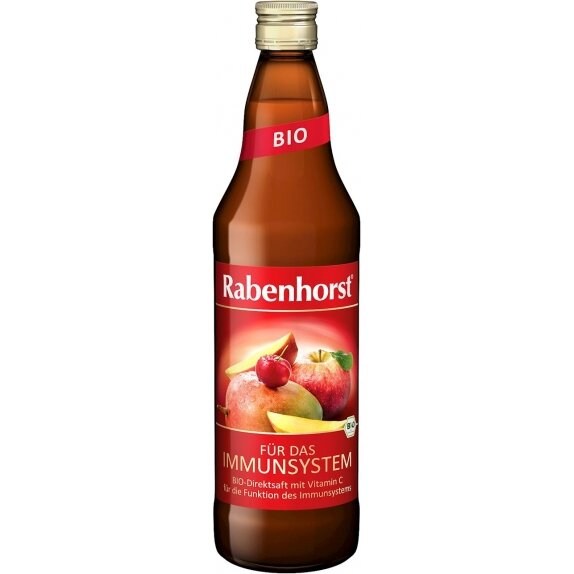 Rabenhorst sok wieloowocowy odporność 750 ml BIO cena 4,28$